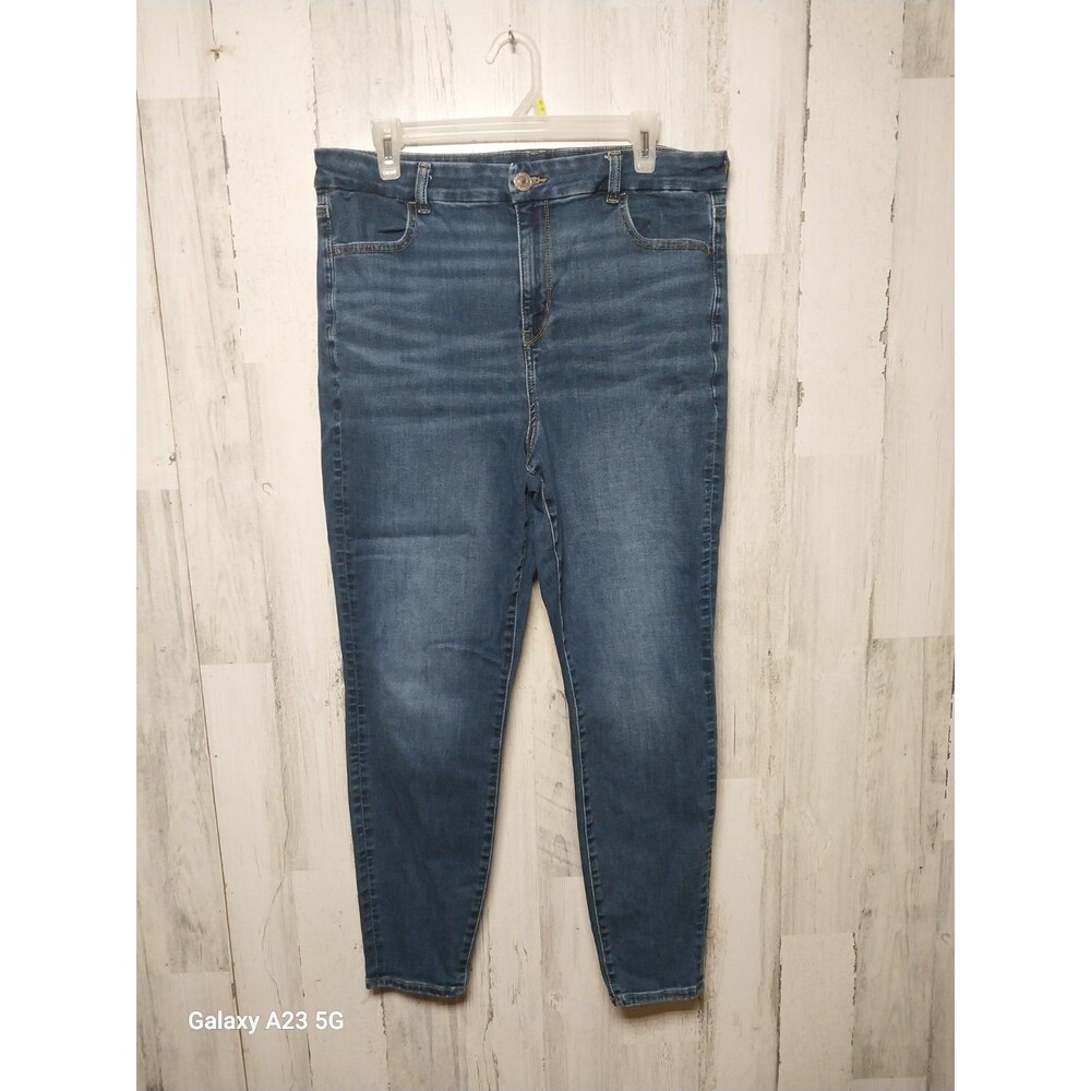 American Eagle Next Level Stretch Curvy High Rise Jegging Jeans Size 16